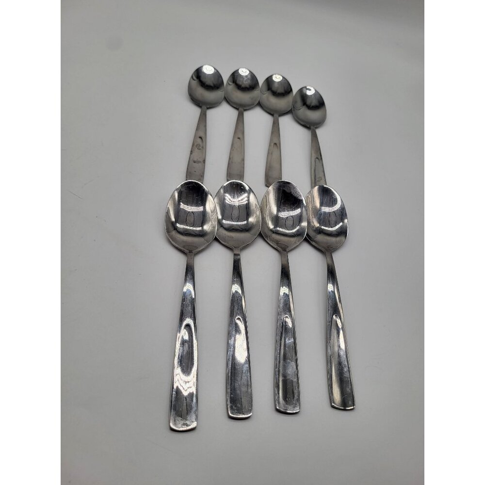 Mikasa Teaspoons 6.5" Stainless Steel Modern Classic Set of 8 - Picture 6 of 7